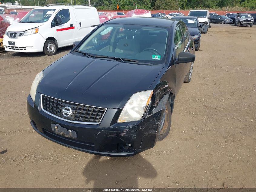 2008 Nissan Sentra 2.0S VIN: 3N1AB61E18L761374 Lot: 43341697