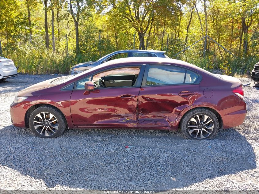 2014 Honda Civic Ex VIN: 2HGFB2F80EH530373 Lot: 43341711