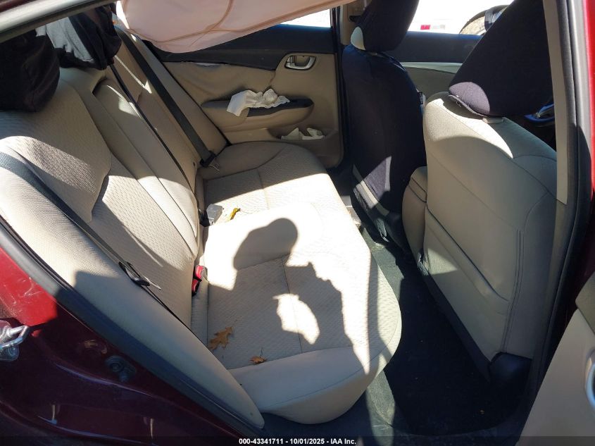 2014 Honda Civic Ex VIN: 2HGFB2F80EH530373 Lot: 43341711