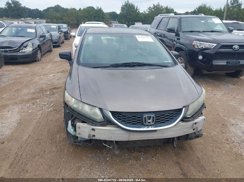 2014 Honda Civic Lx VIN: 2HGFB2F57EH525144 Lot: 43341722