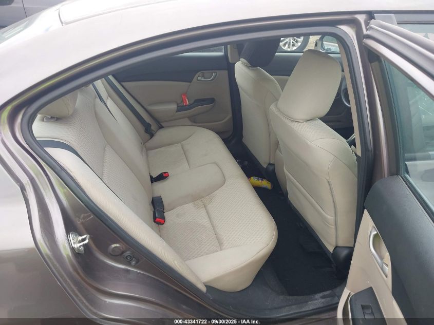 2014 Honda Civic Lx VIN: 2HGFB2F57EH525144 Lot: 43341722