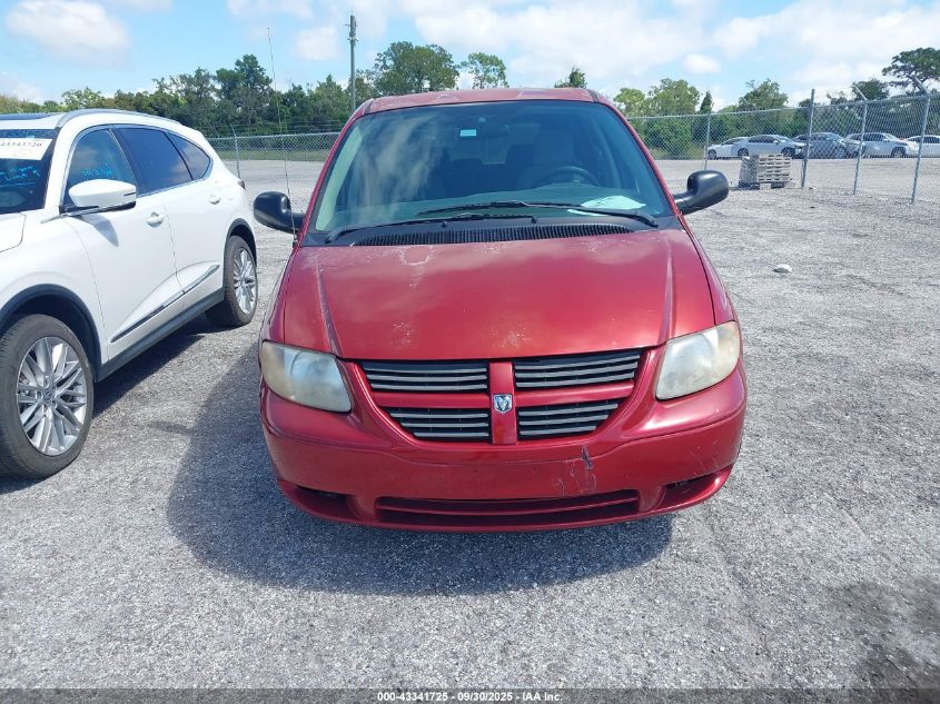 2005 Dodge Caravan Sxt VIN: 1D4GP45R15B436198 Lot: 43341725