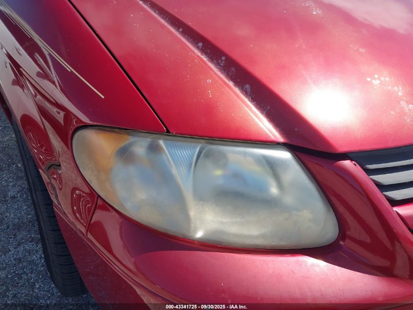 2005 Dodge Caravan Sxt VIN: 1D4GP45R15B436198 Lot: 43341725