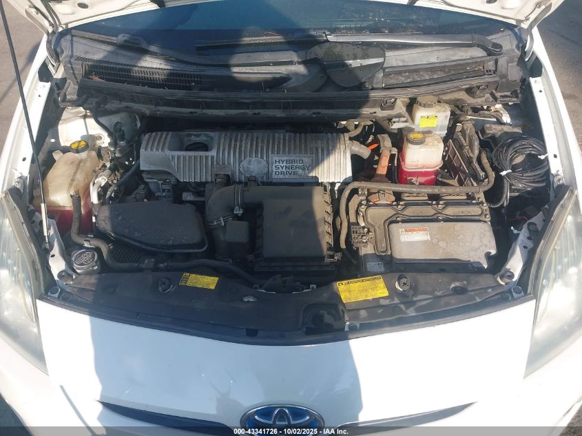 2010 Toyota Prius Iii VIN: JTDKN3DU8A0061669 Lot: 43341726