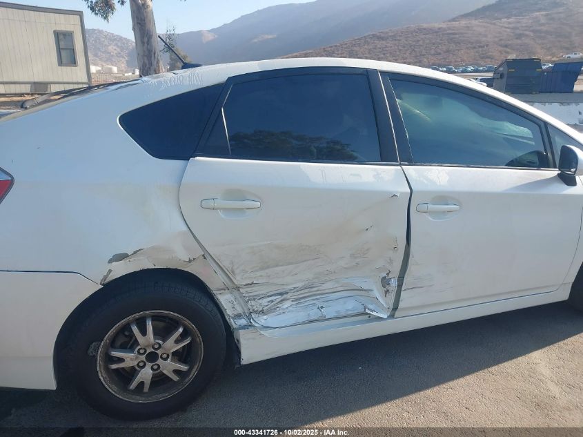 2010 Toyota Prius Iii VIN: JTDKN3DU8A0061669 Lot: 43341726