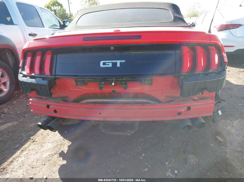 2019 Ford Mustang Gt Premium VIN: 1FATP8FF6K5182138 Lot: 43341733