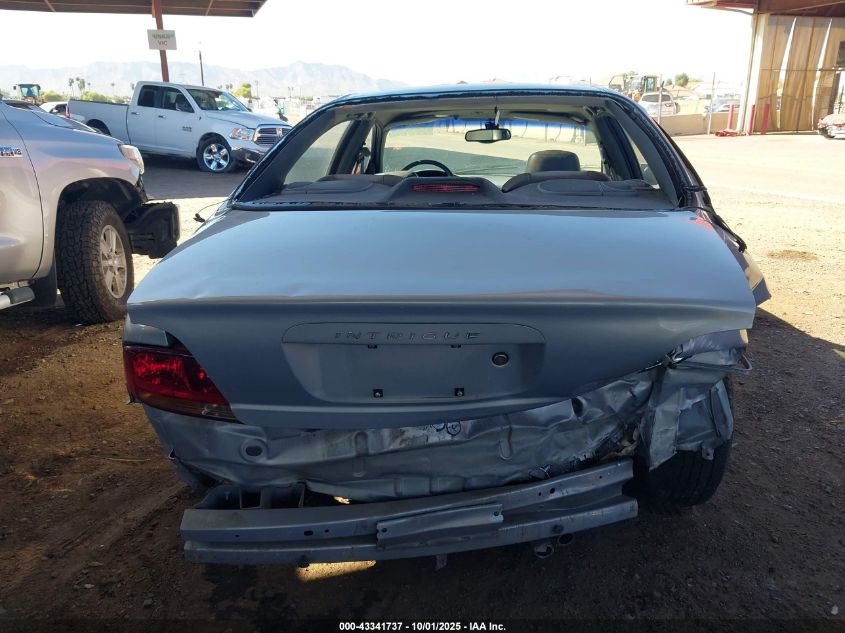 1998 Oldsmobile Intrigue Gls VIN: 1G3WX52K3WF392446 Lot: 43341737