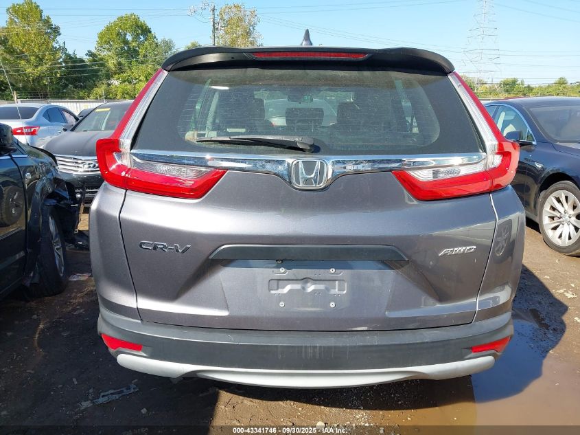 2017 Honda Cr-V Lx VIN: 2HKRW6H33HH203230 Lot: 43341746