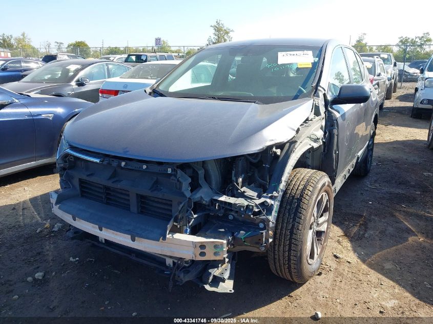 2017 Honda Cr-V Lx VIN: 2HKRW6H33HH203230 Lot: 43341746