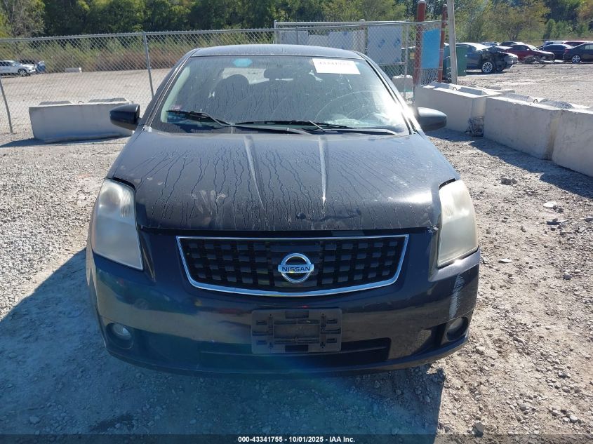 2008 Nissan Sentra 2.0S VIN: 3N1AB61E28L722485 Lot: 43341755