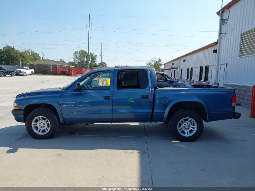 2002 Dodge Dakota VIN: 1B7HG3HN22S557628 Lot: 43341769
