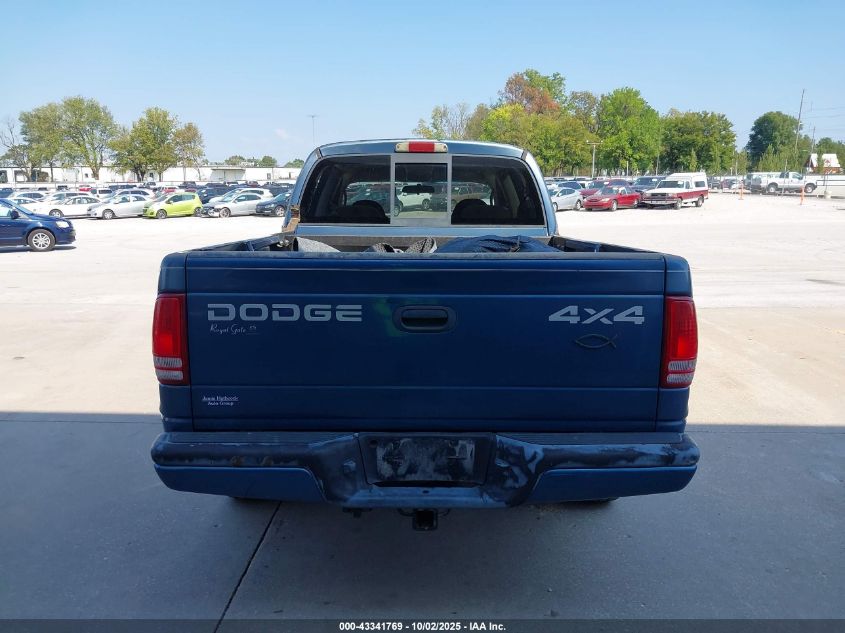 2002 Dodge Dakota VIN: 1B7HG3HN22S557628 Lot: 43341769