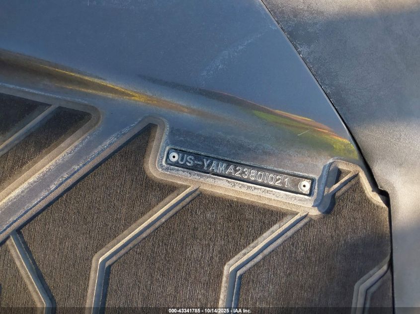 2021 Yamaha Personal Watercraft VIN: YAMA2380I021 Lot: 43341785