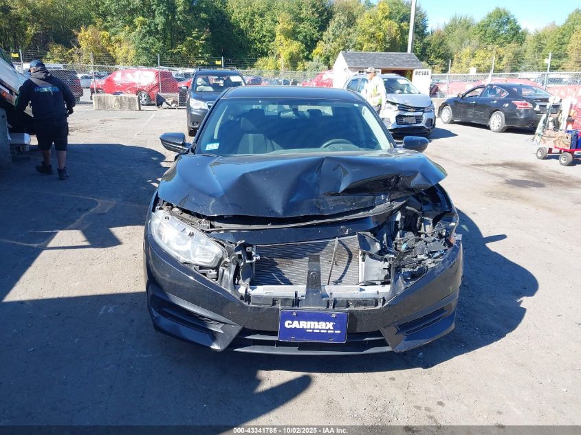 2018 Honda Civic Lx VIN: 19XFC2F54JE200677 Lot: 43341786