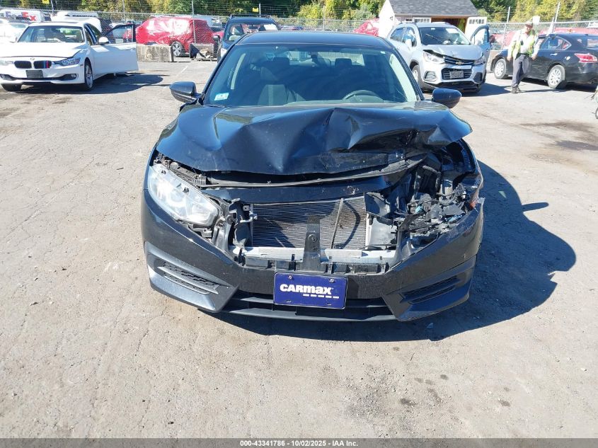 2018 Honda Civic Lx VIN: 19XFC2F54JE200677 Lot: 43341786