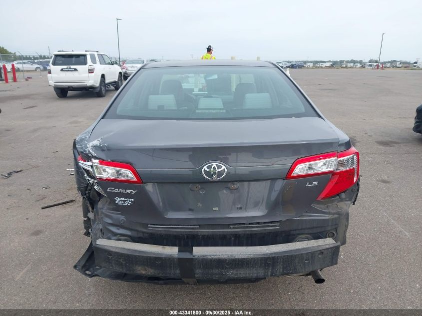 2012 Toyota Camry Le VIN: 4T4BF1FK3CR232600 Lot: 43341800