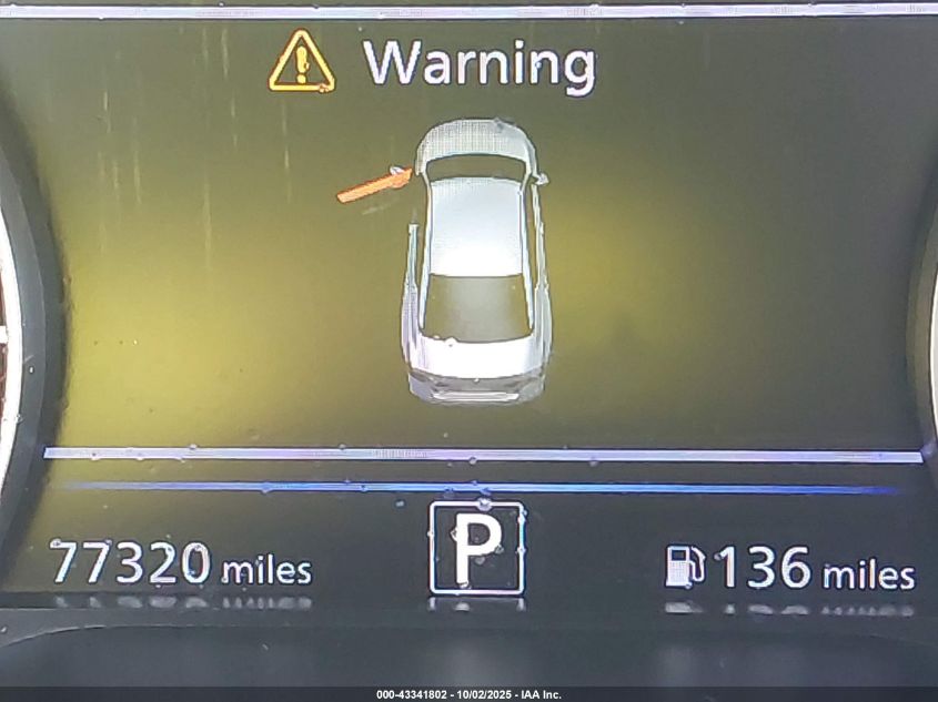 2022 Nissan Altima Sl Fwd VIN: 1N4BL4EVXNN322592 Lot: 43341802