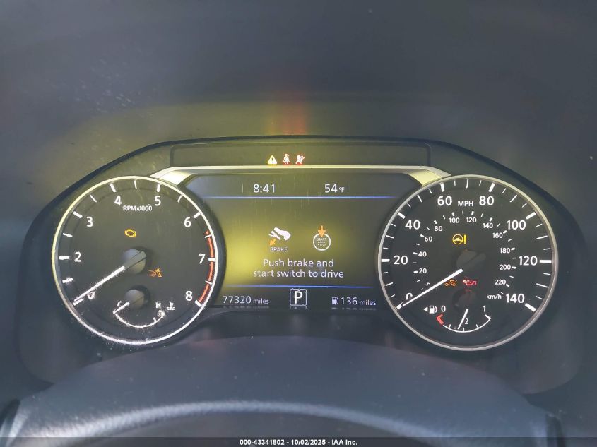 2022 Nissan Altima Sl Fwd VIN: 1N4BL4EVXNN322592 Lot: 43341802