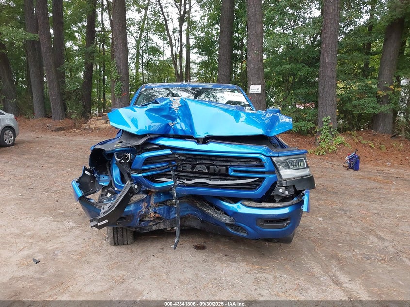 2021 Ram 1500 Laramie 4X4 5'7 Box VIN: 1C6SRFJT0MN774789 Lot: 43341806