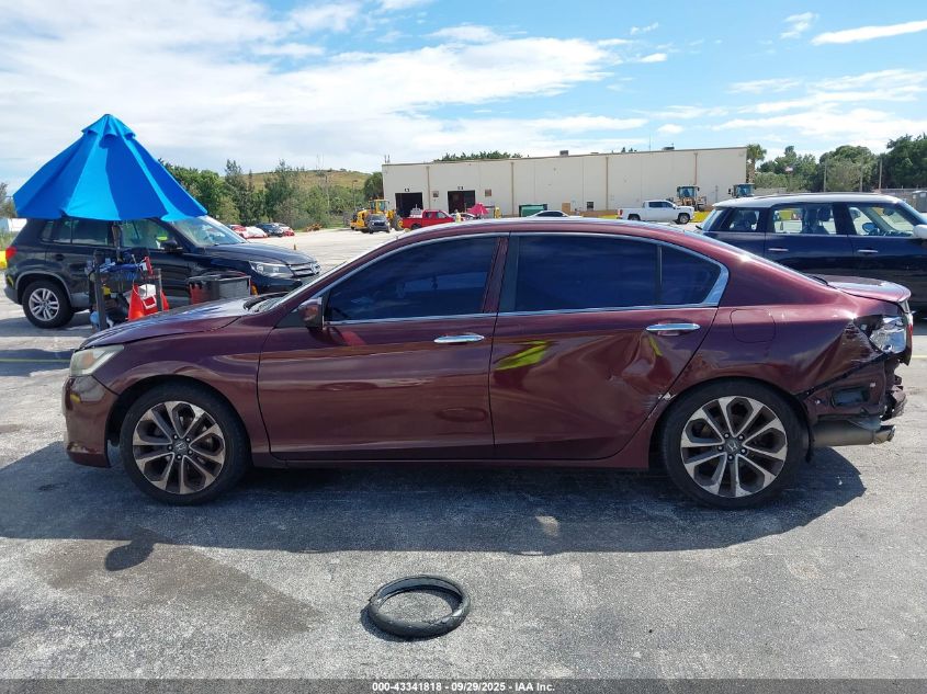 2015 Honda Accord Sport VIN: 1HGCR2F55FA190061 Lot: 43341818
