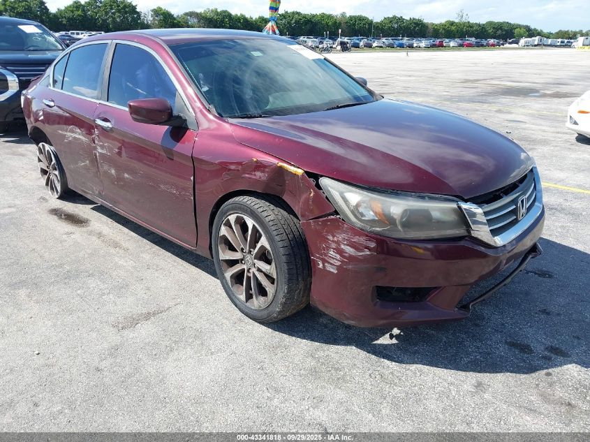 2015 Honda Accord Sport VIN: 1HGCR2F55FA190061 Lot: 43341818