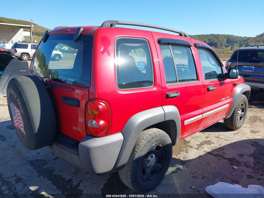 1J4GL48K63W525787 2003 JEEP LIBERTY (NORTH AMERICA) photo no. 4