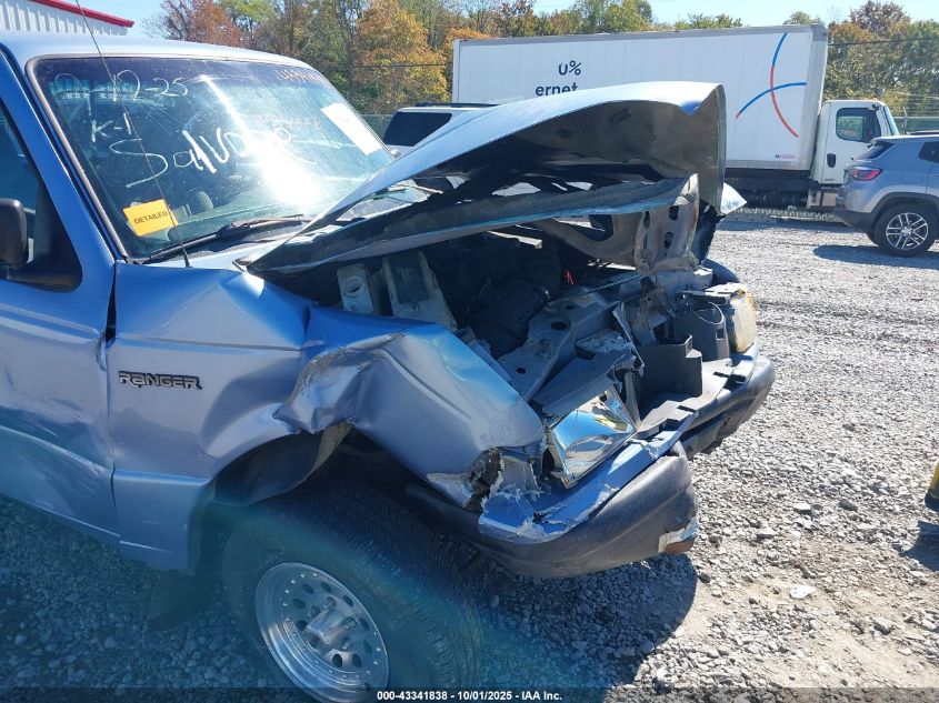 1997 Ford Ranger Splash/Xl/Xlt VIN: 1FTCR10A4VUC42095 Lot: 43341838