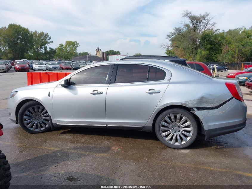 2013 Lincoln Mks VIN: 1LNHL9DK3DG617167 Lot: 43341839
