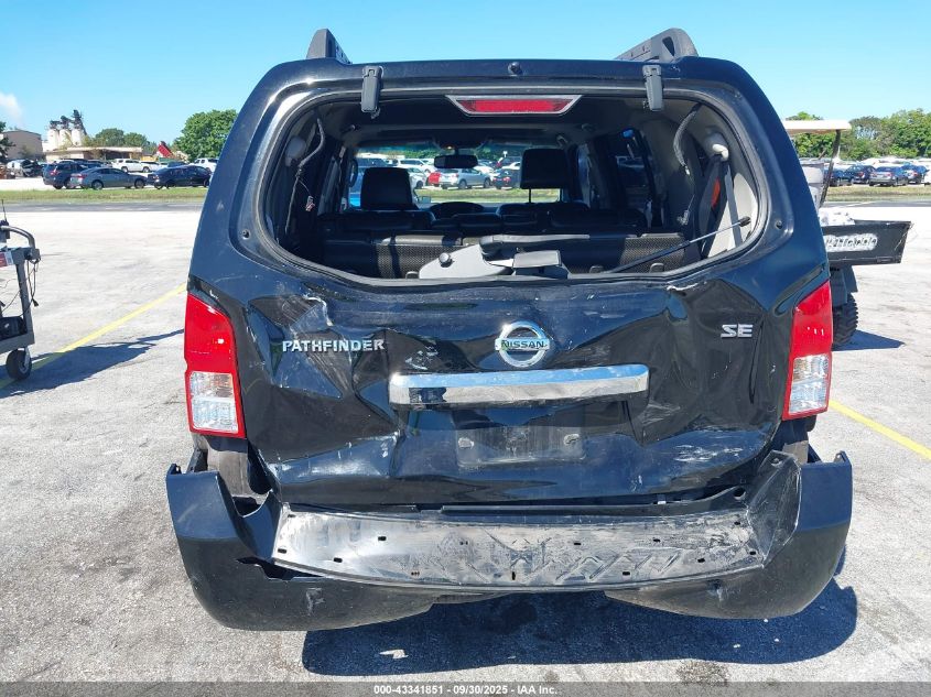 2008 Nissan Pathfinder Se V8 VIN: 5N1BR18A78C615426 Lot: 43341851