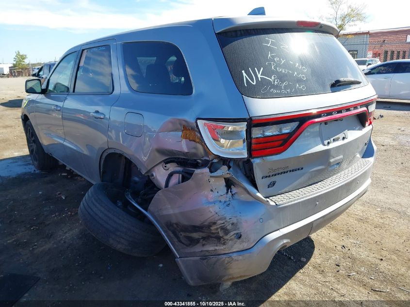 2019 Dodge Durango R/T Awd VIN: 1C4SDJCTXKC652554 Lot: 43341855