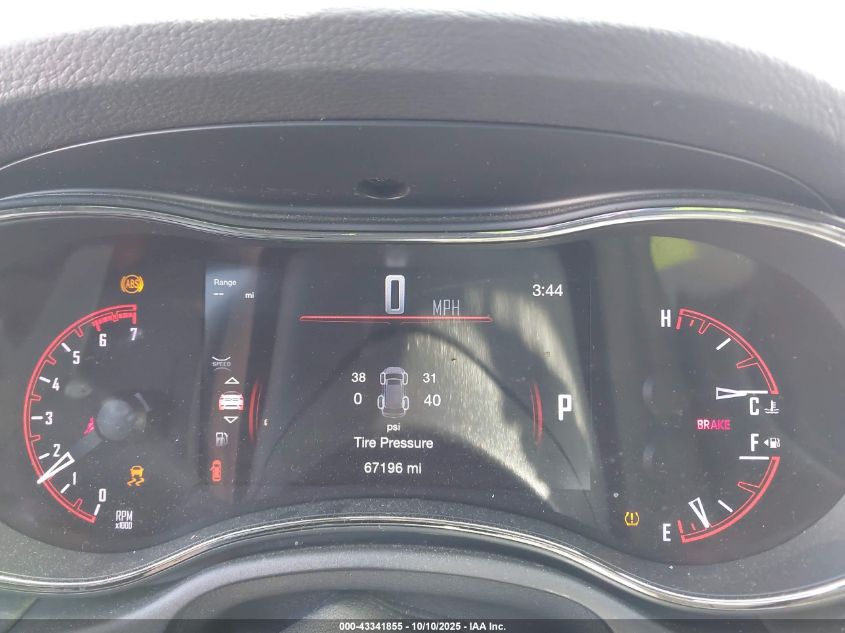 2019 Dodge Durango R/T Awd VIN: 1C4SDJCTXKC652554 Lot: 43341855