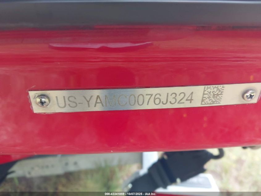 2024 Yamaha Other VIN: YAMC0076J324 Lot: 43341859