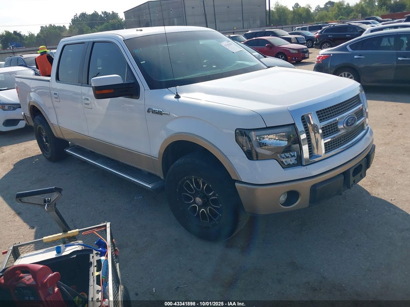 1FTFW1CF4BFA19827 2011 Ford F-150 Lariat auction photo 1