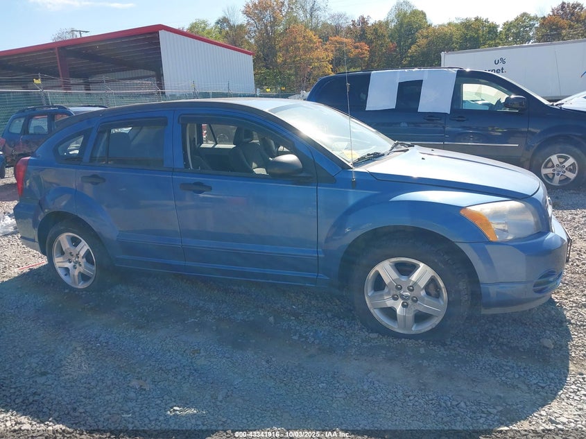 2007 Dodge Caliber Sxt VIN: 1B3HB48B67D101154 Lot: 43341916