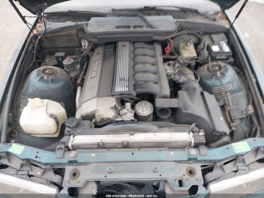 1994 BMW 325 Ic Automatic VIN: WBABJ632XRJD32945 Lot: 43341940