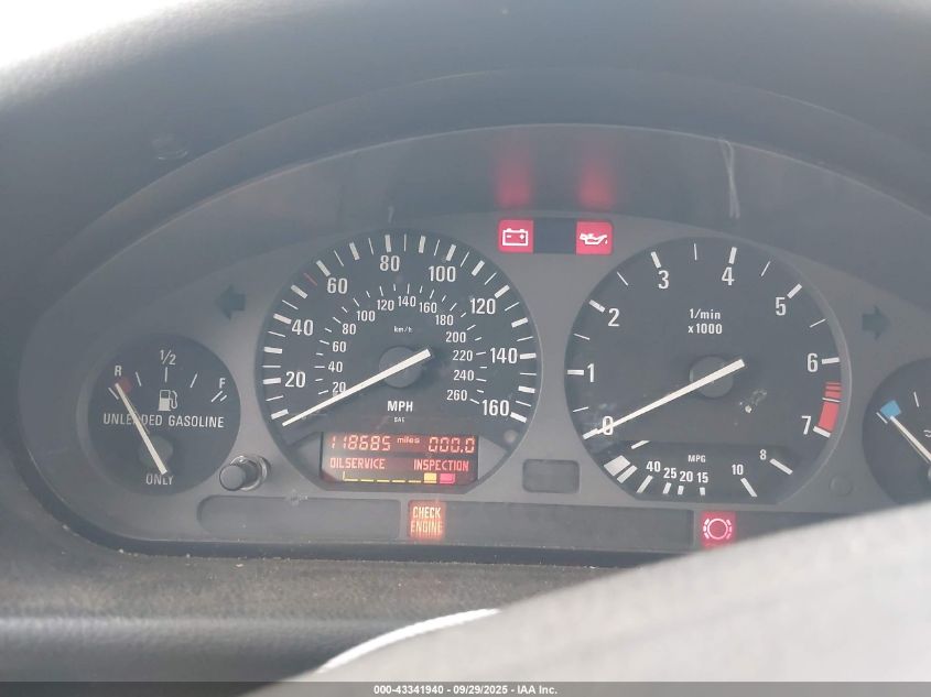 1994 BMW 325 Ic Automatic VIN: WBABJ632XRJD32945 Lot: 43341940