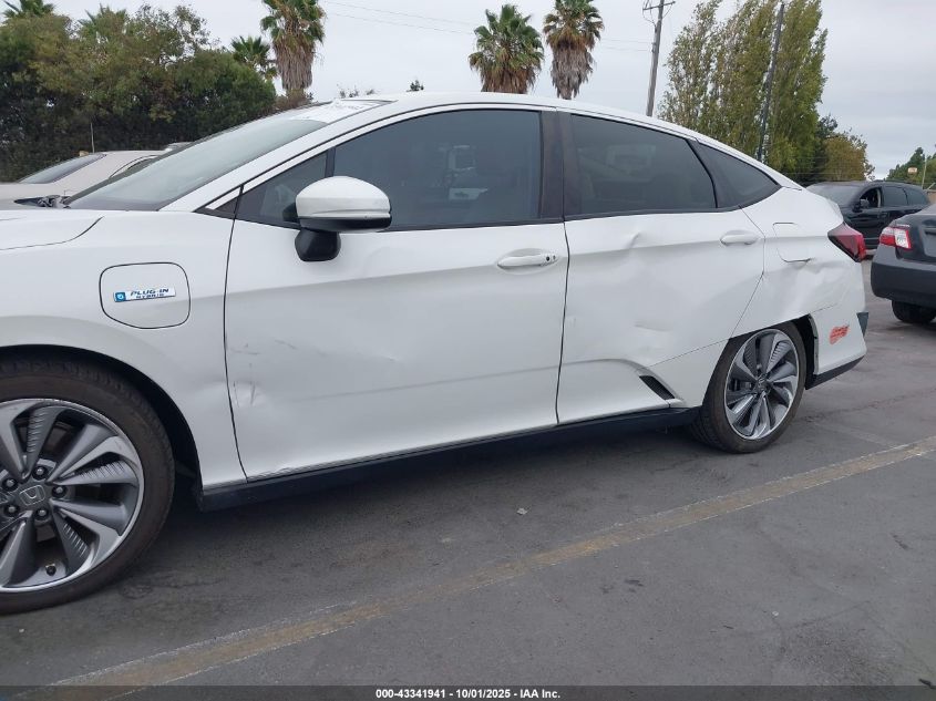 2019 Honda Clarity Plug-In Hybrid VIN: JHMZC5F1XKC006741 Lot: 43341941