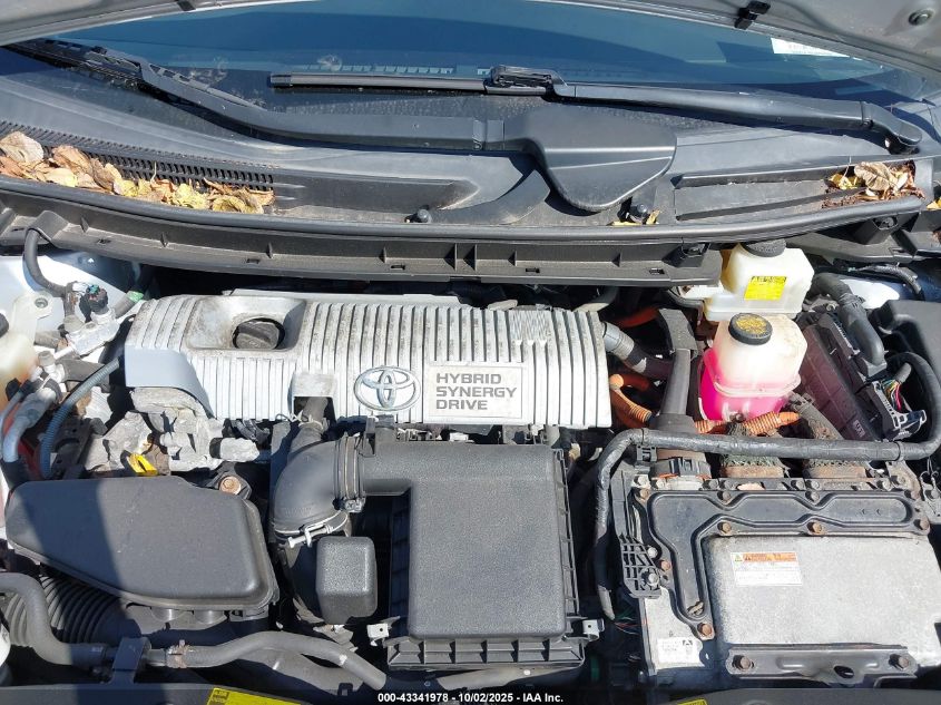 2011 Toyota Prius Two VIN: JTDKN3DU6B5317196 Lot: 43341978