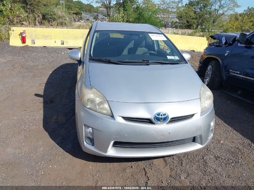 2011 Toyota Prius Two VIN: JTDKN3DU6B5317196 Lot: 43341978