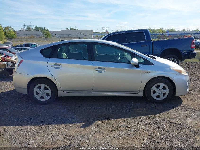 2011 Toyota Prius Two VIN: JTDKN3DU6B5317196 Lot: 43341978