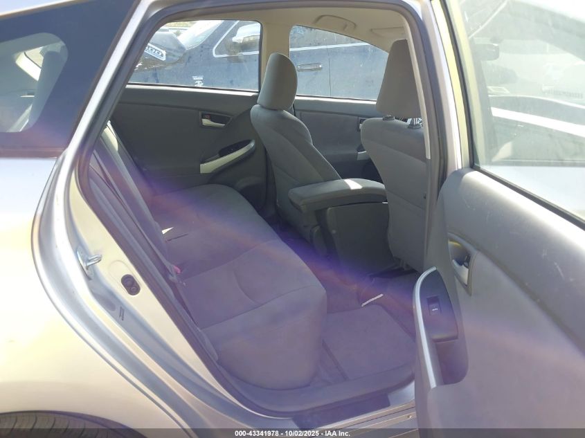 2011 Toyota Prius Two VIN: JTDKN3DU6B5317196 Lot: 43341978