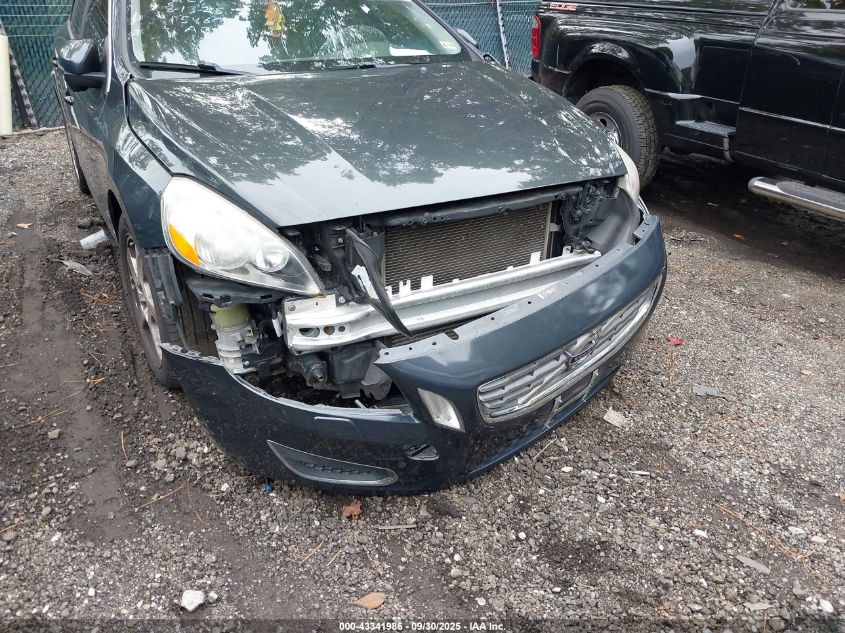 2013 Volvo S60 T5/T5 Platinum/T5 Premier/T5 Premier Plus VIN: YV1612FH2D2186371 Lot: 43341986