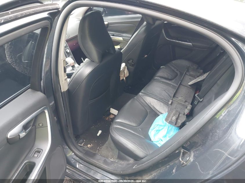 2013 Volvo S60 T5/T5 Platinum/T5 Premier/T5 Premier Plus VIN: YV1612FH2D2186371 Lot: 43341986