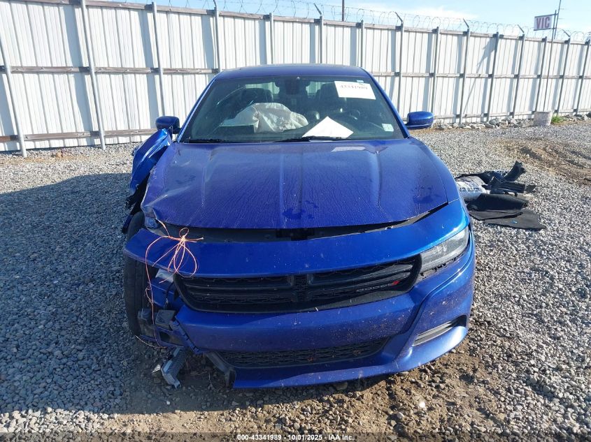 2021 Dodge Charger Sxt Rwd VIN: 2C3CDXBG3MH543577 Lot: 43341989