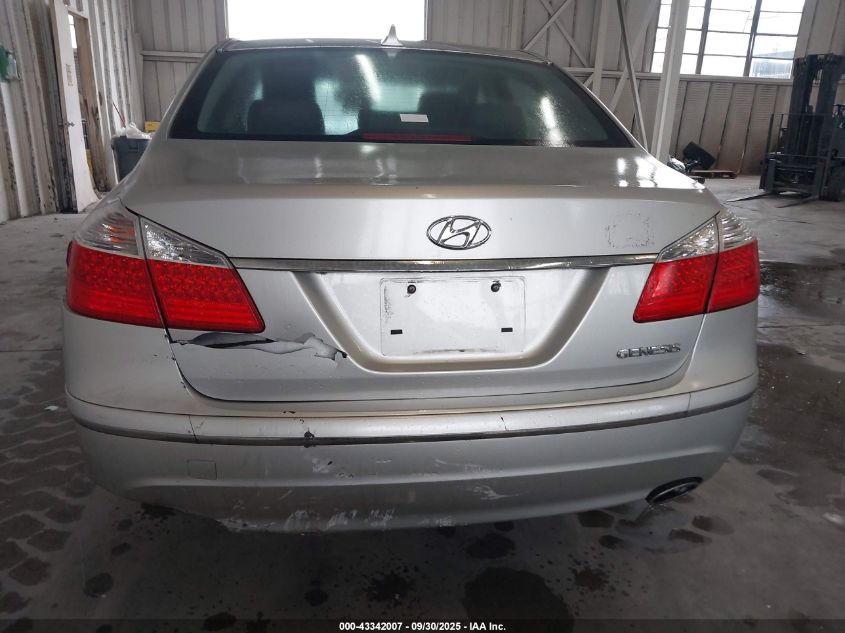 2009 Hyundai Genesis 3.8 VIN: KMHGC46E29U020252 Lot: 43342007
