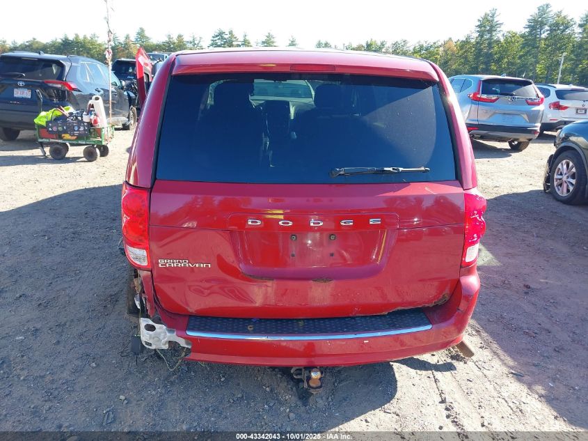 2012 Dodge Grand Caravan Se/Avp VIN: 2C4RDGBG5CR165664 Lot: 43342043