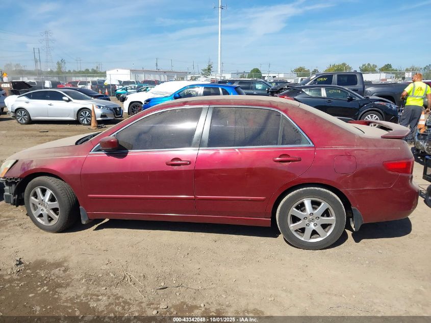 2005 Honda Accord 3.0 Ex VIN: 1HGCM665X5A057395 Lot: 43342048