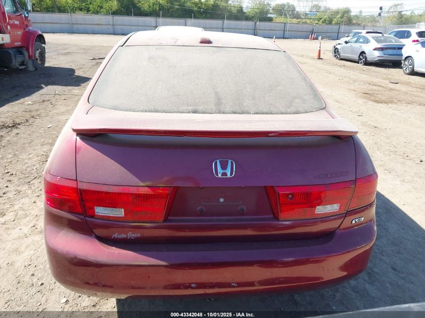 2005 Honda Accord 3.0 Ex VIN: 1HGCM665X5A057395 Lot: 43342048