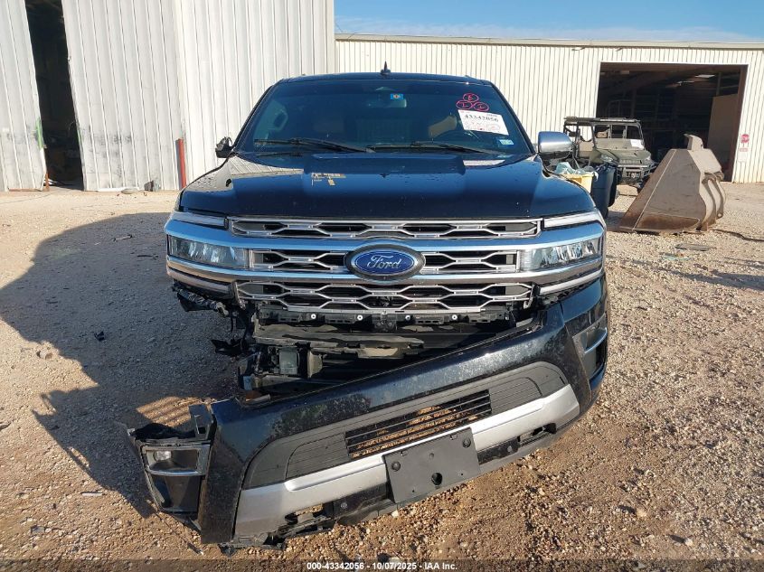 2022 Ford Expedition Platinum Max VIN: 1FMJK1MT9NEA17992 Lot: 43342056