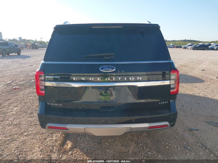 2022 Ford Expedition Platinum Max VIN: 1FMJK1MT9NEA17992 Lot: 43342056